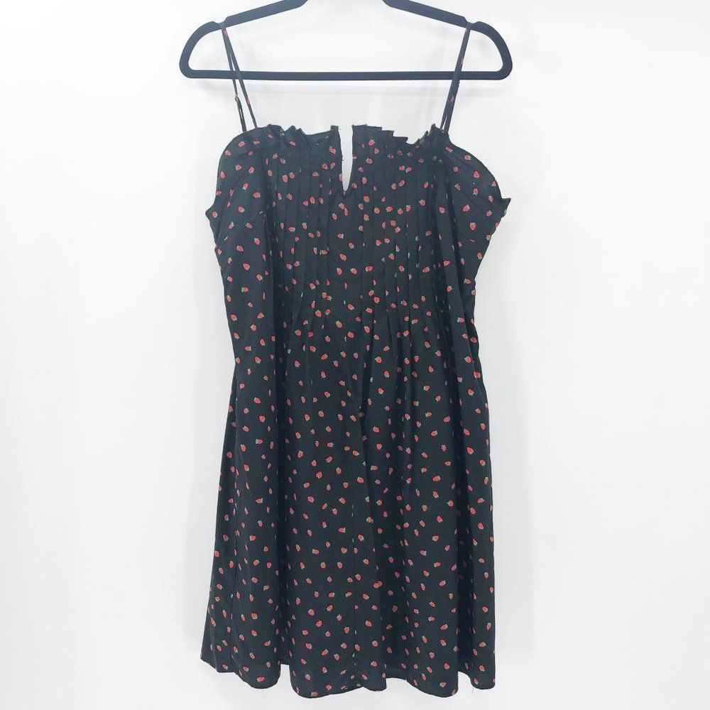 Madewell Black and Red Mini Dress